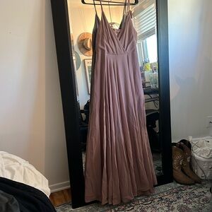BHLDN Bridesmaid dress - sz m - Mauve